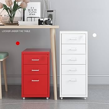 Amazon.co.jp: ファイルキャビネット 3 引き出しユニット